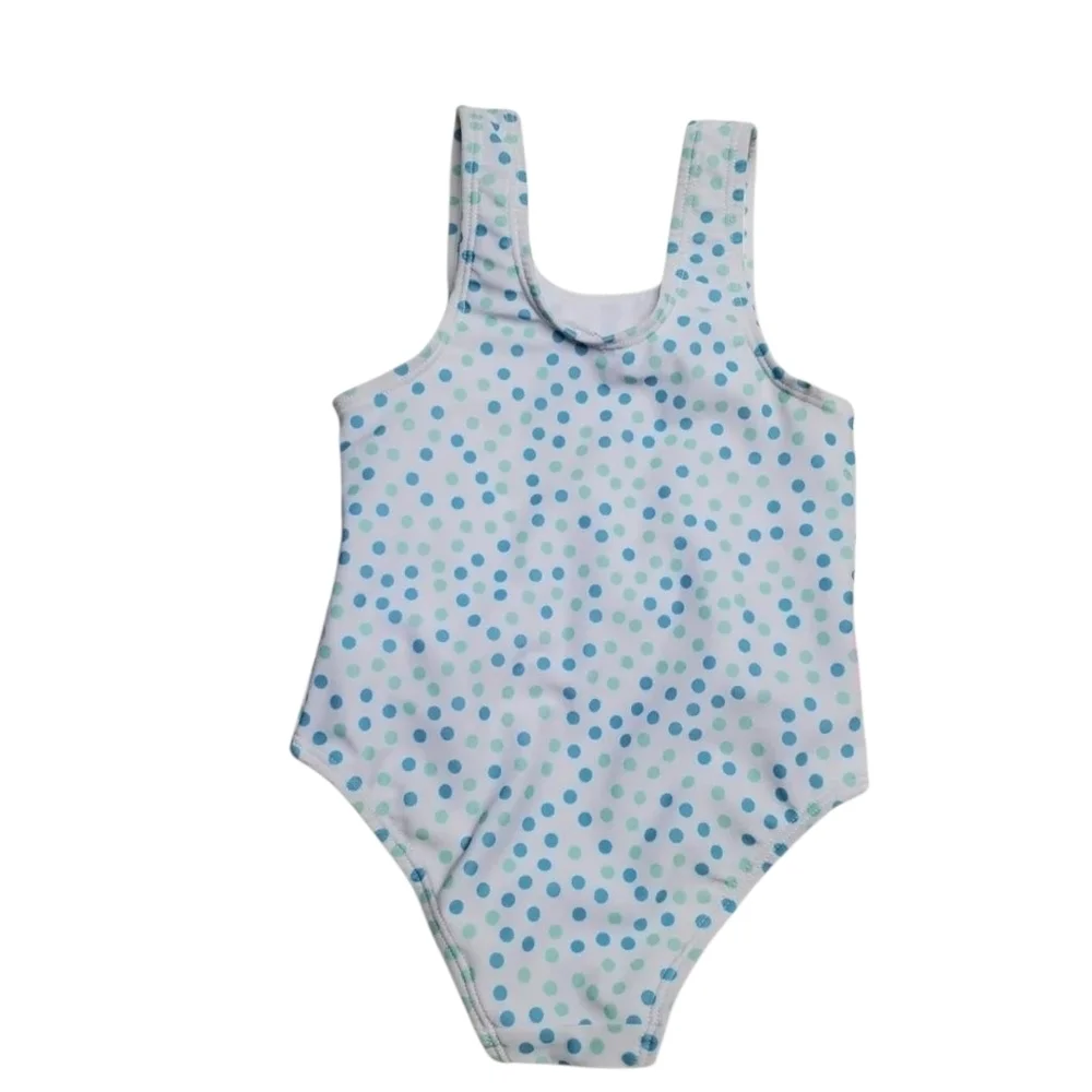 Wetsuit Club Flamingo Polka Dot Swimsuit‎ Size 2t